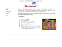 Tablet Screenshot of eurmicros.com